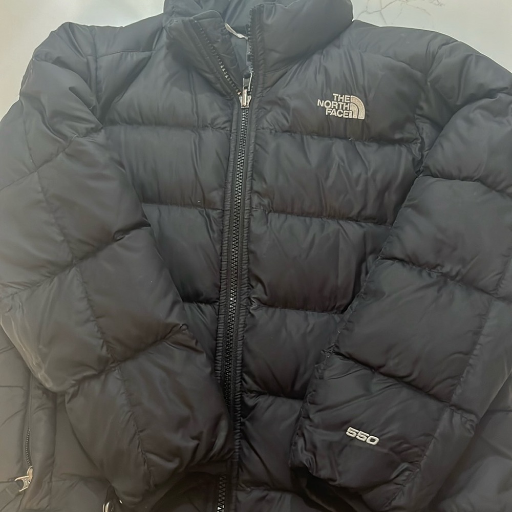 North Face puffer coat